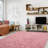 8×10ft Solid Color Rug Fluffy Shag Area Rug Indoor Carpet for Living Room Bedroom Bedside Nursery Kids' room
