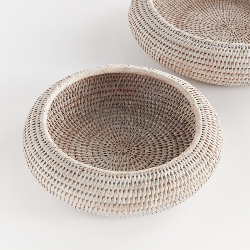 Burma Handmade Rattan Decorative Bowl Set