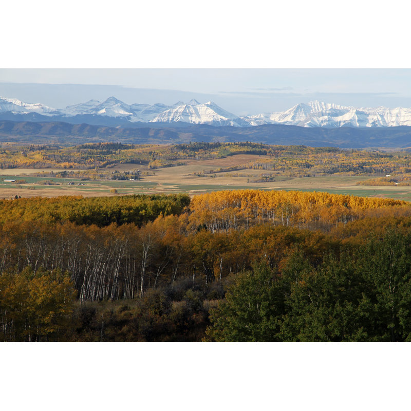 Celoron Celoron Acreages In The Foothills - Wrapped Canvas Print, 20cm H x 30cm W x 3.8cm D