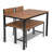 Moorhead 4 - Person Four Leg Dining Set-2023341563-2023341562