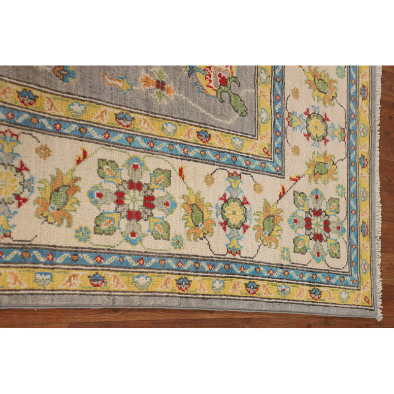 Handmade Floral Oushak Oriental Area Rug 7x10