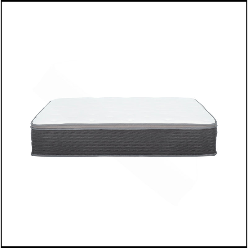 Hybrid Mattress In A Box, Pocket Spring And Gel-Infused Memory Foam Mattress, Pressure Relief, Cooling Technology