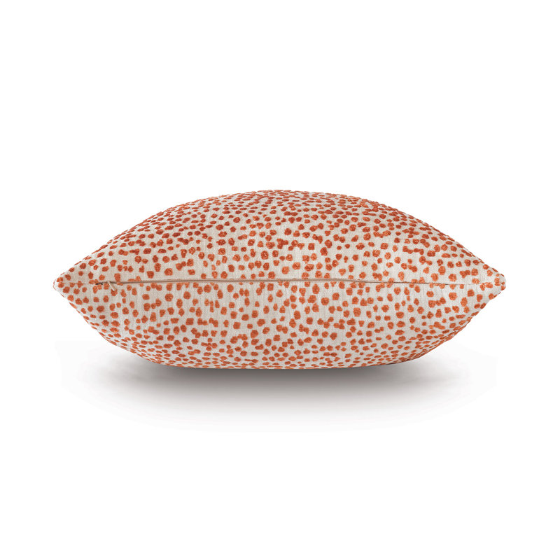 Studio 773 Square Acrylic Pillow Cover & Insert, Tapir Orange