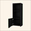 Armoire murale noire avec une porte
