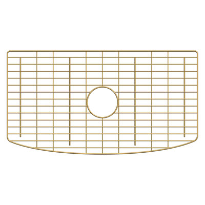 28"x15.25" Bottom Grid in Champagne Bronze PVD