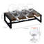 6 Piece 237ml Glass Snifter