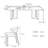 Sintered stone rectangle dining table set-108223993