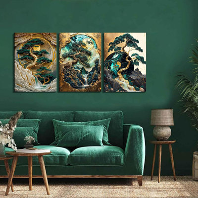 3 Piece Wrapped Canvas Print