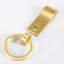 Modern Brushed Brass Ring Cabinet Pull