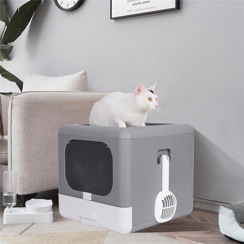 Rodriquez Plastic Litter Box Enclosure
