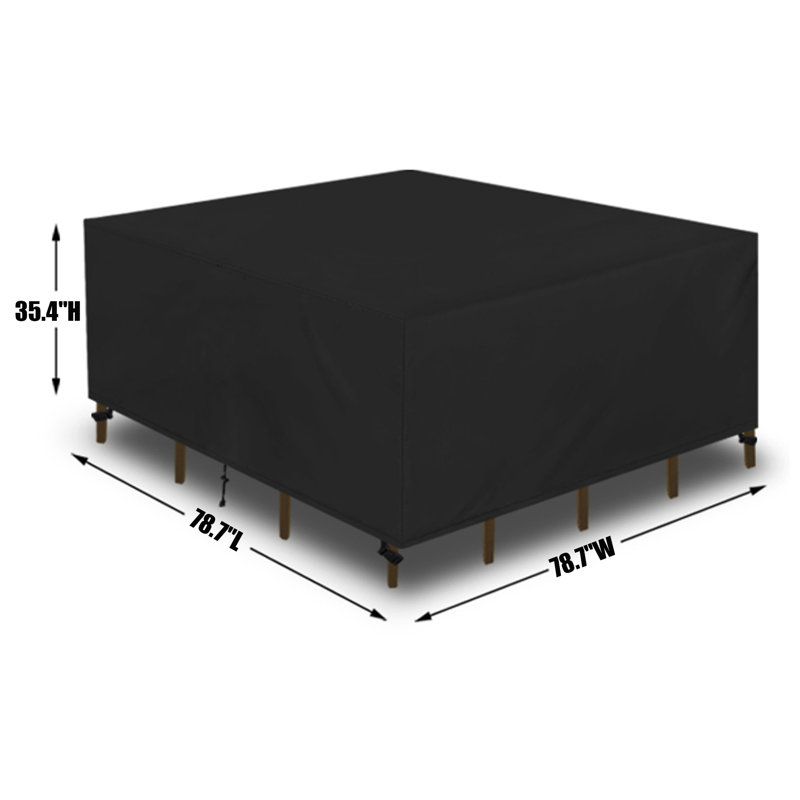 Square Furniture Cover, 8.66" H x 7.87" W x 4.33" D