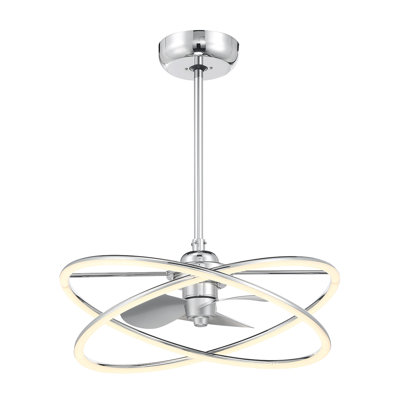 Ozetta 25" LED Fandelier with Remote Control
