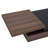 Wood 23.6" rectangle Coffee Table with Wood Grain Design, 1 Hidden Storage Space-648356178