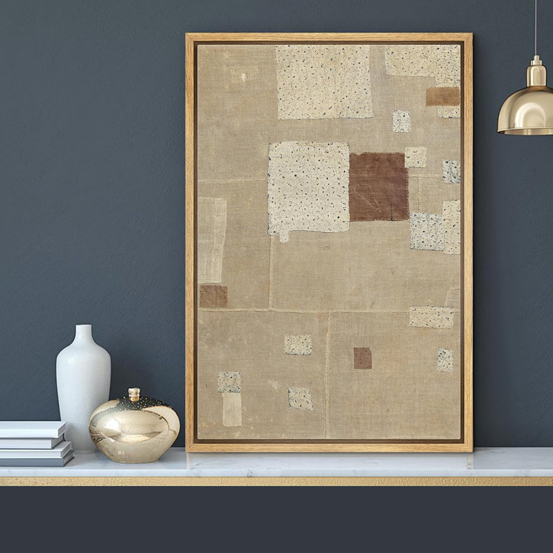 " Dark Abstract Gradient Illustrations ", 36" H x 24" W, Natural