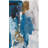 Papillon Abstract Brown/Blue/Gray Area Rug-990847526