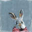 «Grandma Bunny», reproduction sur toile tendue-1219295364