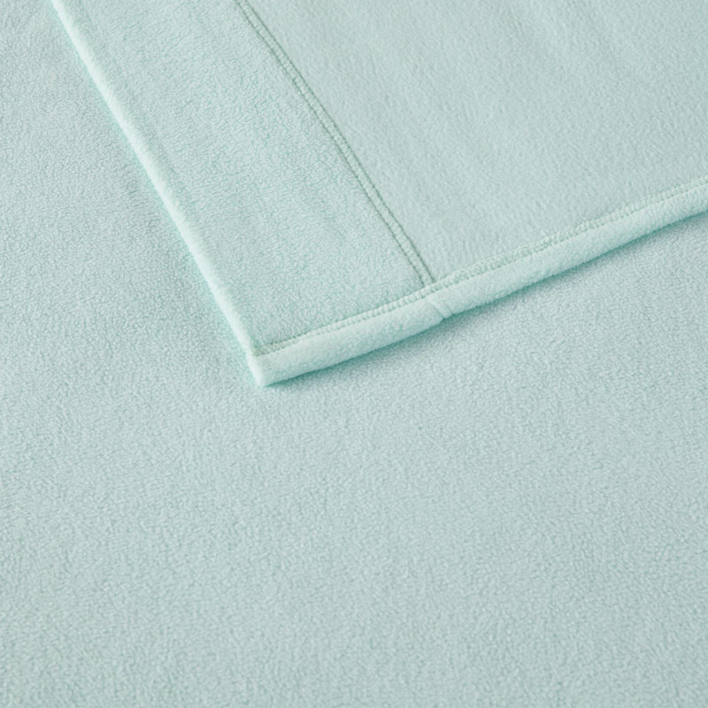 Ensemble de 4 très grands draps 100% molleton doux au toucher - fonction de boulochage, drap plat, 2 taies d'oreiller ajustées, convient aux matelas de 16 po, lavable à la machine, confortable et endormi, boulochage
