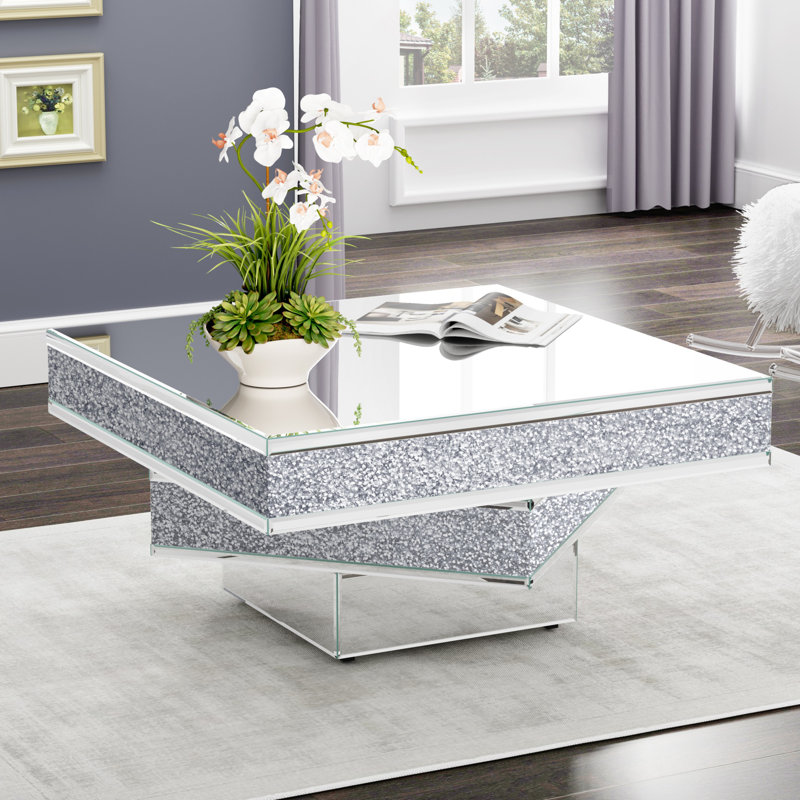 Table basse en verre