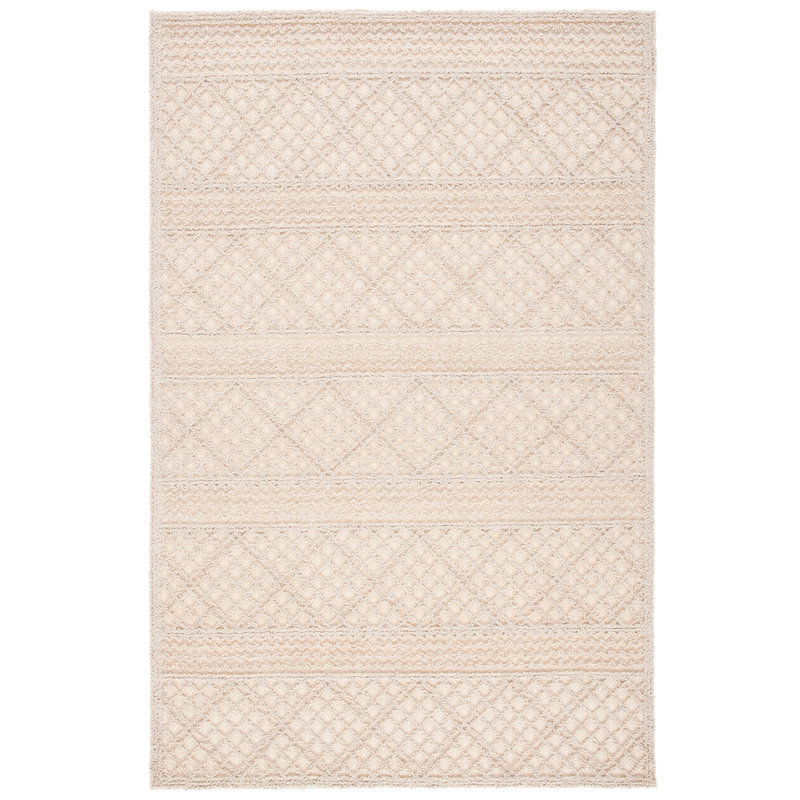 Fred Hand Tufted Performance Geometric Rug, Rectangle 8' x 10'