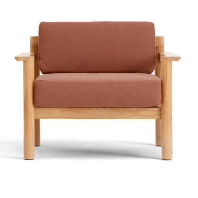 Haven Teak Outdoor Lounge Chair , Sunbrella® Cushions Included