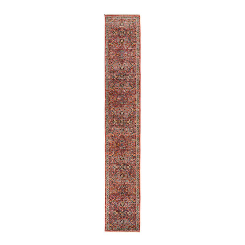 Alkire Floral Indoor Rug, Runner 2' x 13'