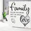 Rideau de douche Family Love