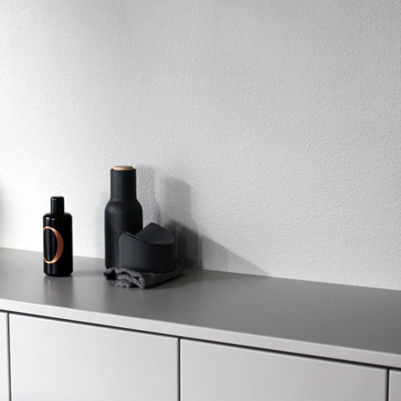 Bottle Grinders Salt & Pepper Mill Set, Ash & Carbon
