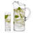 Modern Bar Libbey Boozy Brunch Entertaining Set with 6 Highball Glasses and Pitcher