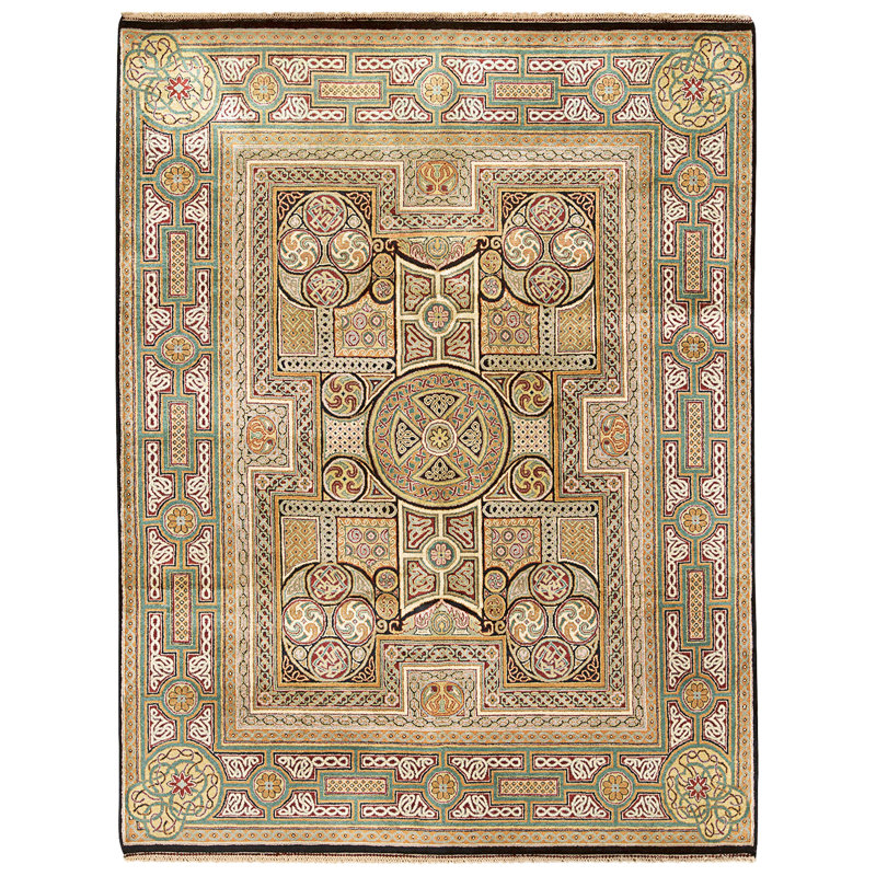 One-of-a-Kind 8'1" x 10'1" Hand Knotted Area Rug