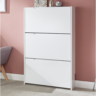 9 Pair Flip Down Shoe Storage