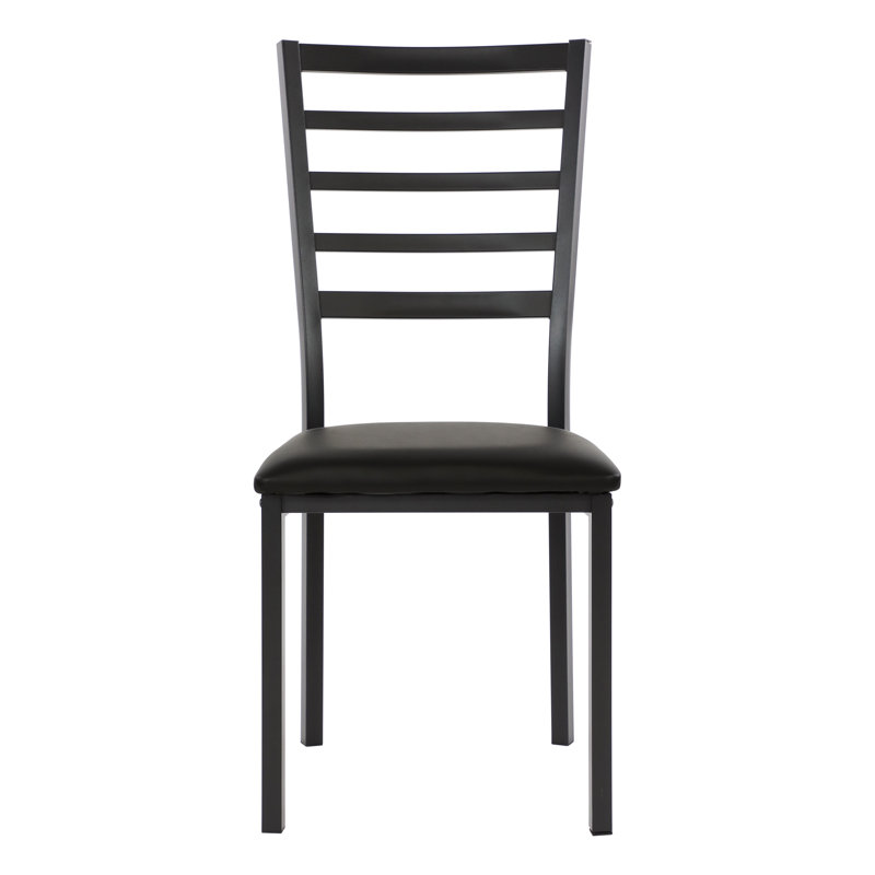Ensemble de 4 chaises d'appoint en métal