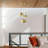 Davyan 3 - Light Dimmable Geometric Chandelier