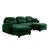 Chenille verte
