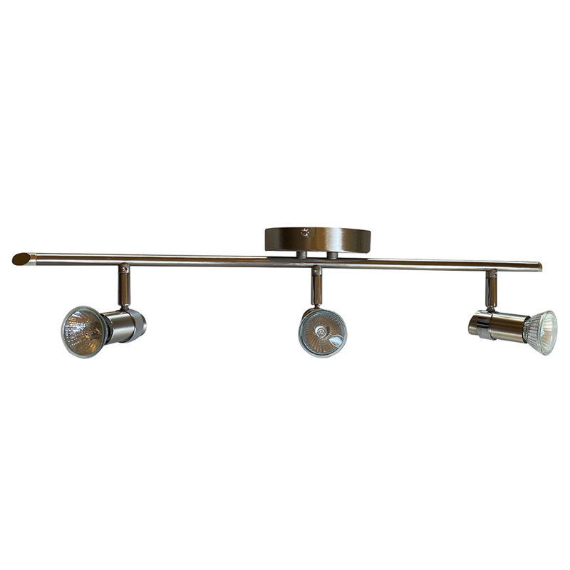24'' 3 -Light Track Track Kit with Adjustable Head