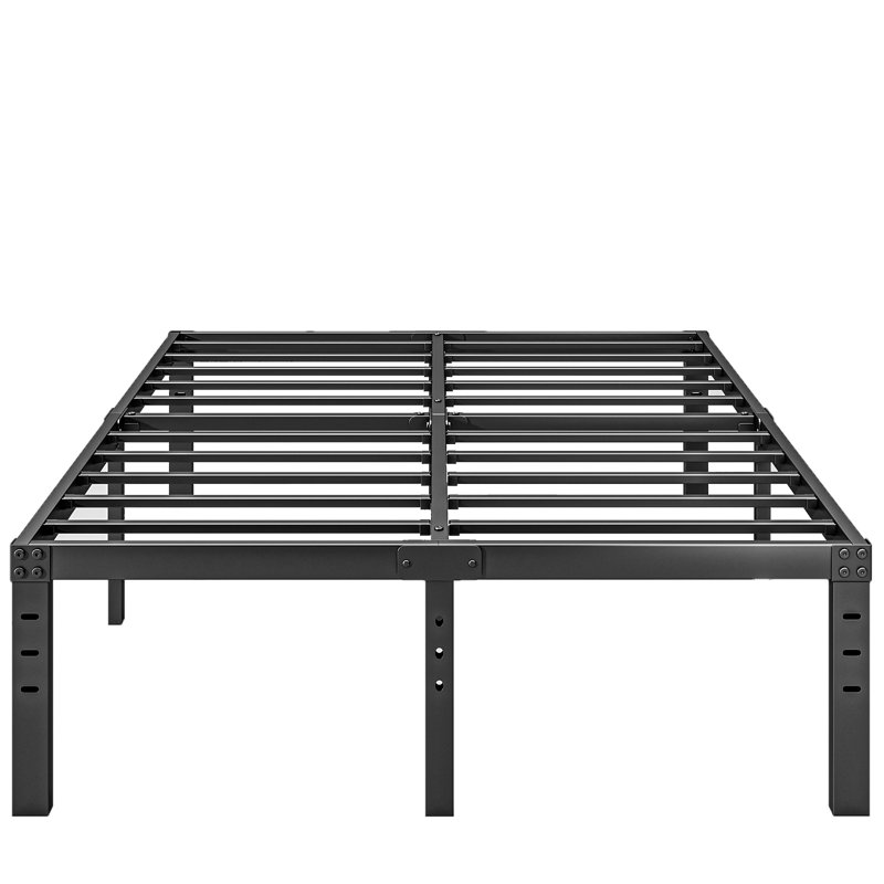 Ottery Heavy Duty 18" Metal Bed Frame, No Box Spring Needed, Slots for Headboard Attachment, No Noise, Queen