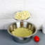 Buckingham Stainless Steel Strainer Ladle Skimmer with Non-Slip Handle-129527561