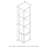 Evianna Etagere Bookcase-383066455