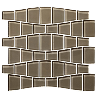 Glass Grid Mosaic Tile