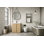 Meuble-lavabo simple 30 po avec plateau en quartz Bueche