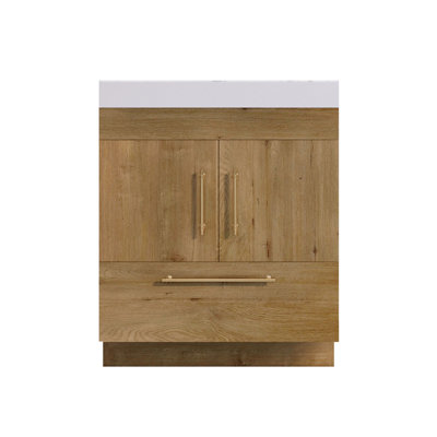 Lissi 30'' Single Bathroom Vanity with Acrylic Top