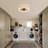 20" Dimmable Crystal Ceiling Fan With Led Light And Remote Control