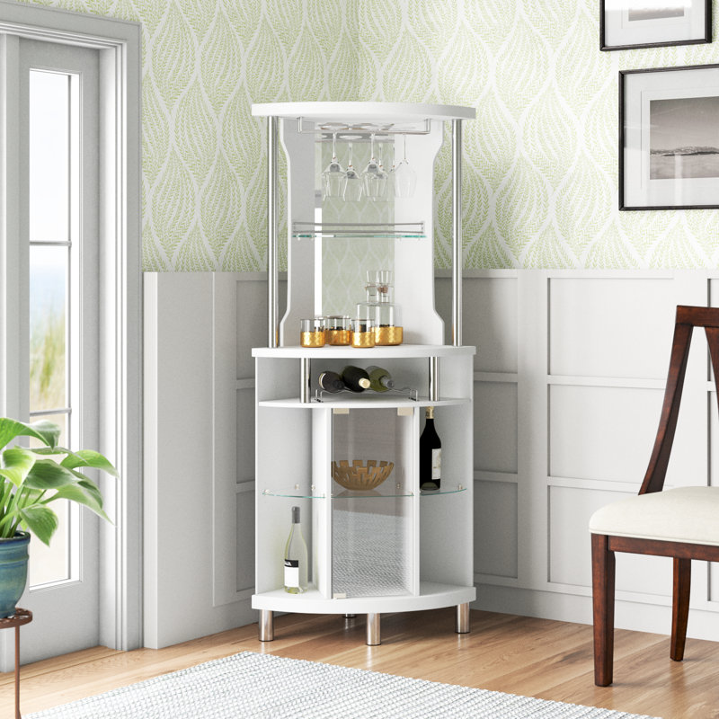 Doyal 31.5'' Wine Bar, White