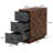 3-drawer Wood End Table