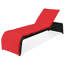 Chaise longue inclinable avec coussin Luciana-1085350542