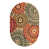 Oval 5'3" x 8'