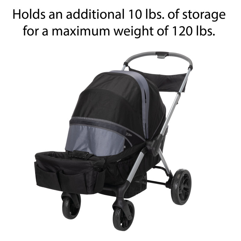Summit Wagon Multi-Child Stroller, Gray/Black
