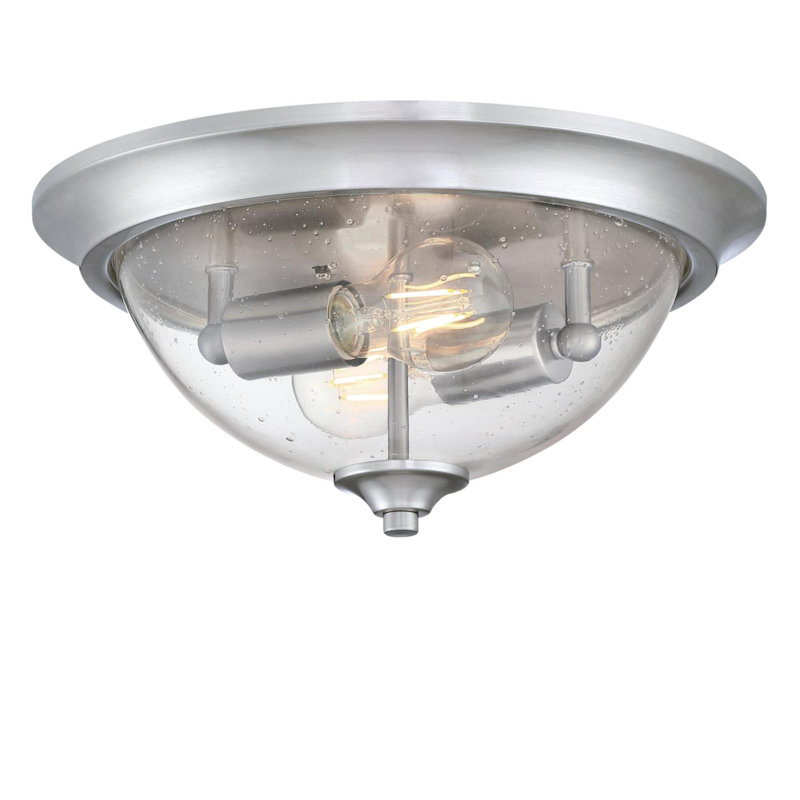 Manalapan Glass Flush Mount