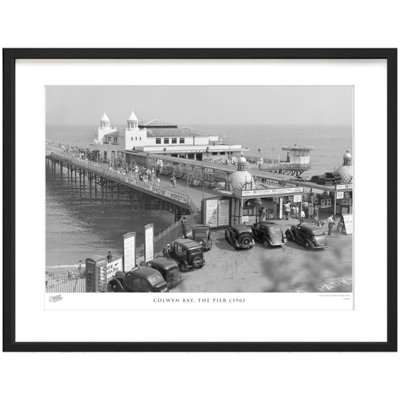 Colwyn Bay, the Pier C1961 1 Piece Single Picture Frame Wall Art