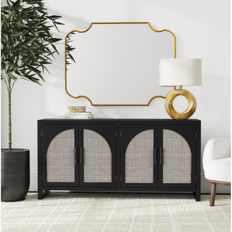 Aki 65'' Solid Wood Sideboard