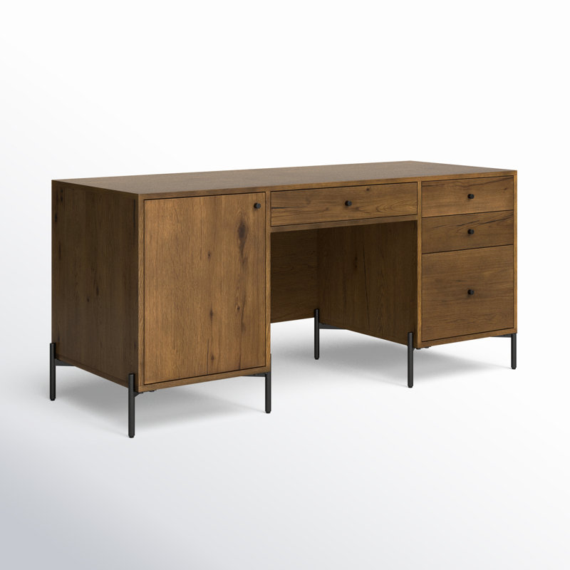 Eaton Solid Wood Computer Desk